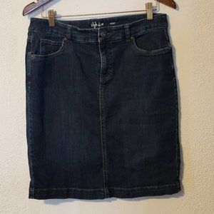 STYLE & CO Jean Skirt
